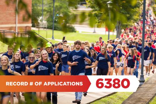 Record number of applications 6380