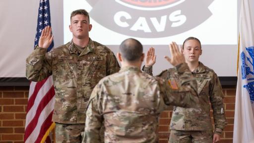 Cadets take contracting oath