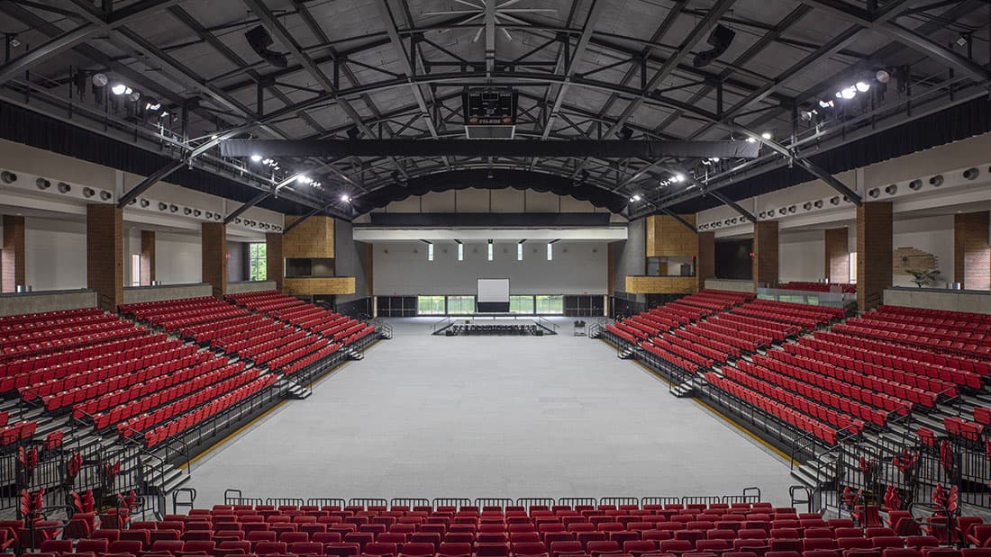 Convocation Center interior