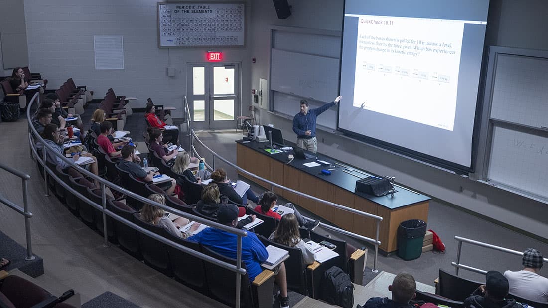 Science center lecture