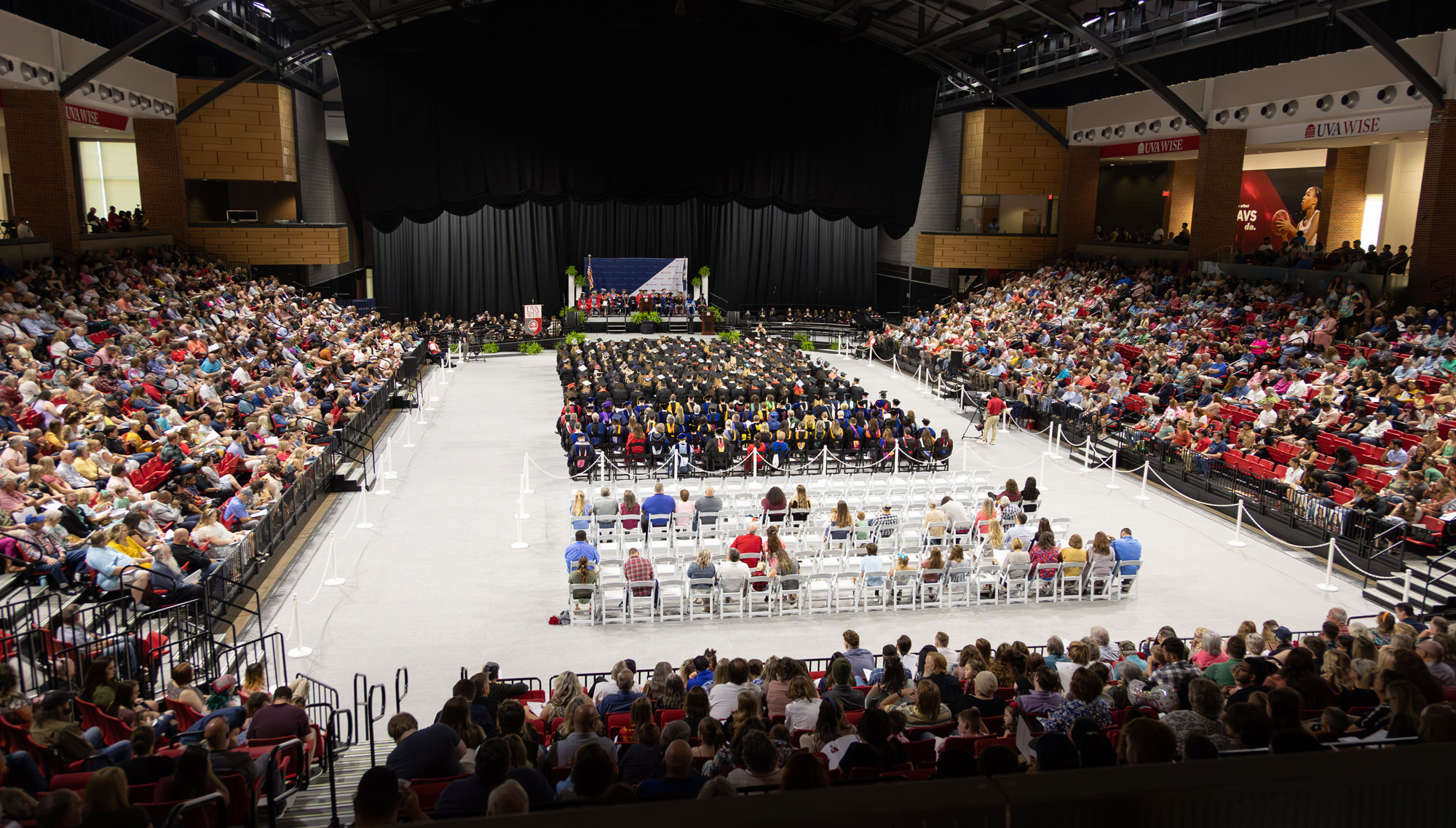 Convocation Center during Commencement