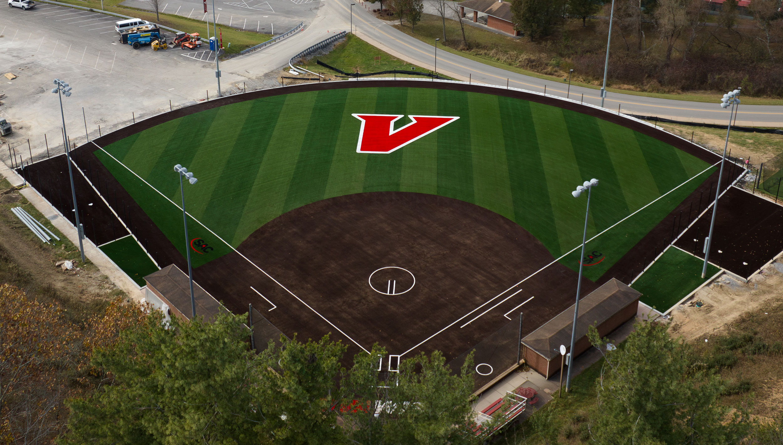 Softball field