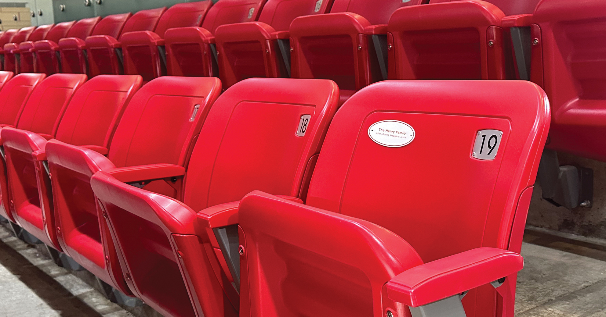 Seats in the Prior Center