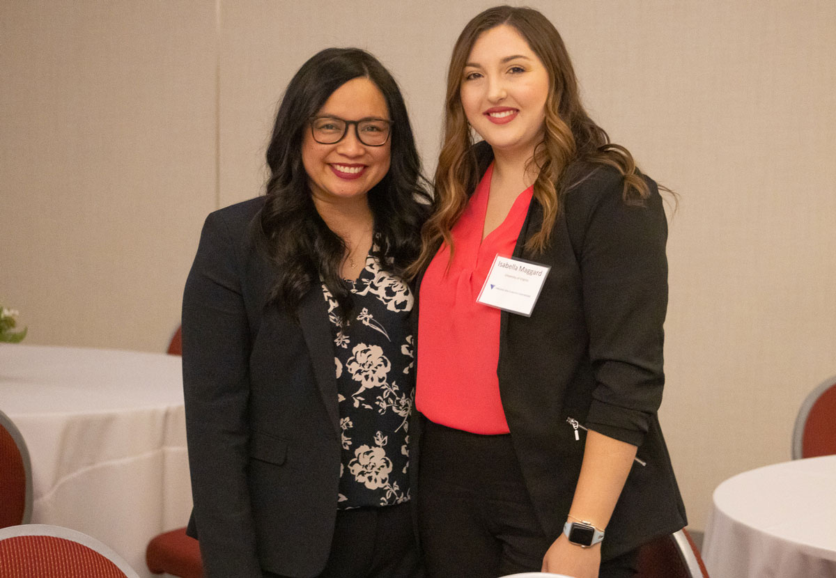 Josephine Rodriguez and Isabella Maggard