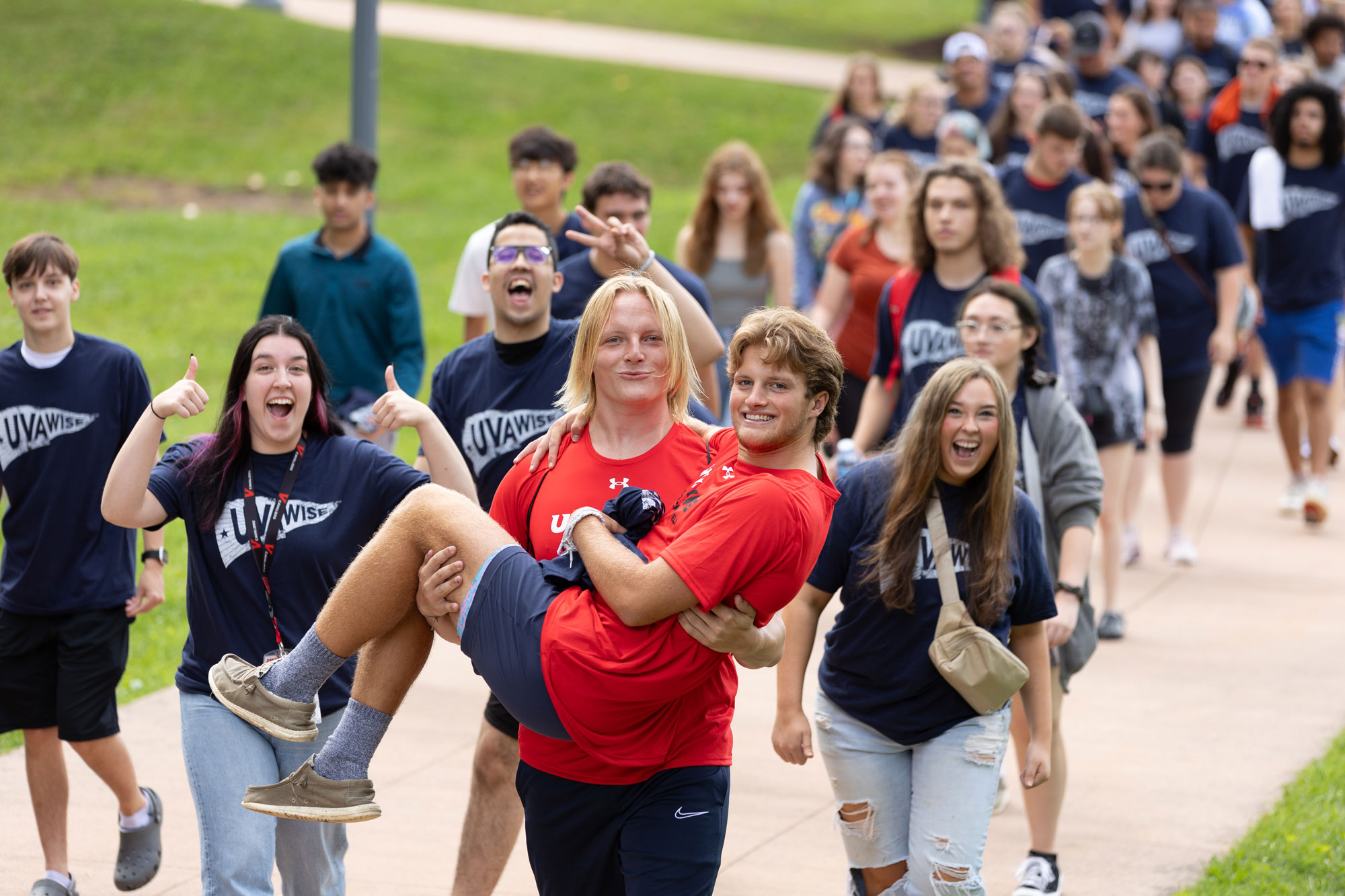 Excited students