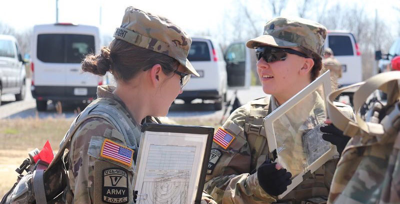 The Fighting CAVs and the Buc Battalion came together at Fort Knox, Kentucky for FTX. Spring FTX, Field Training Exercise, is a culminating event that cadets prepare for during the school year.
