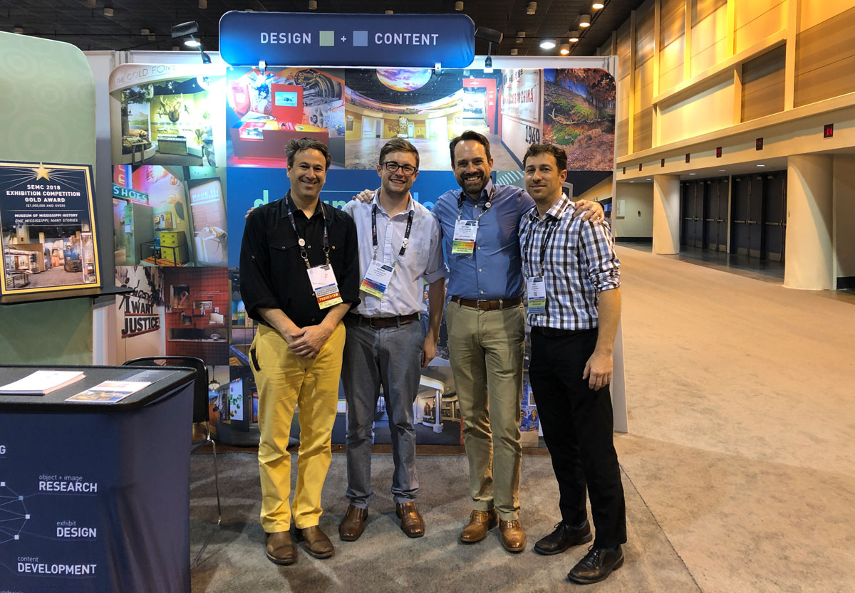 Hamilton with colleagues