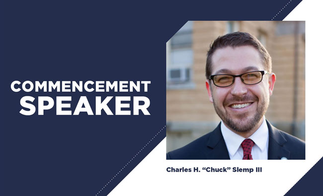 Commencement Speaker Charles H. "Chuck" Slemp III