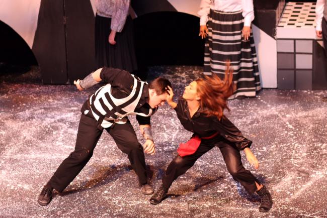 Actors Doing Stage Combat