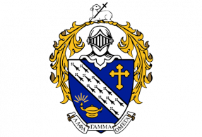 Alpha Gamma Omega crest