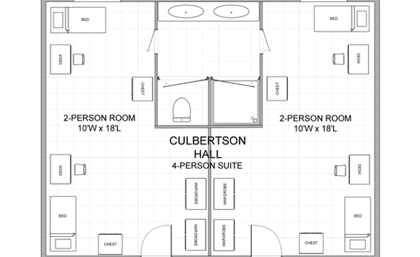 Culbertson Hall floorplan