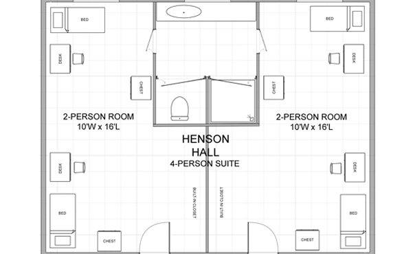 Henson Hall floorplan
