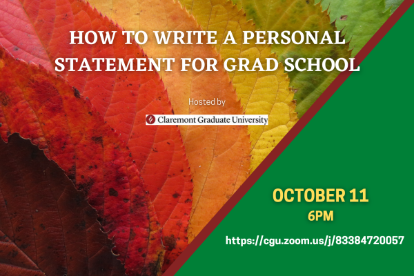 Personal statement examples picture