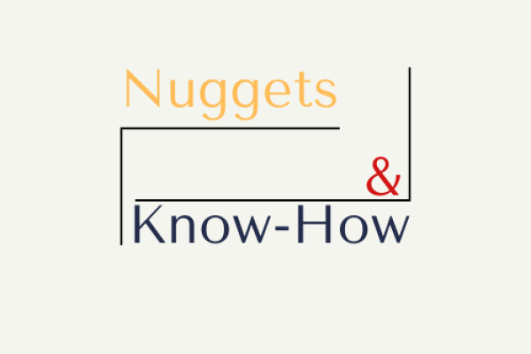 Nuggets and Know-how graphic