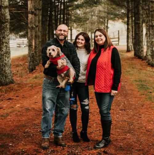 Brent Fleming and family