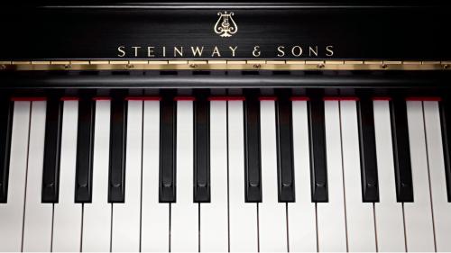 Steinway piano keys