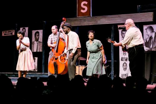 Scene from Freedom Riders play
