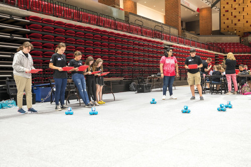 Students at code camp