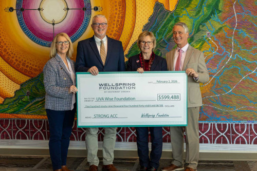 Left to right: Valerie S. Lawson, Mark Cruise, Donna Henry, Sean McMurray