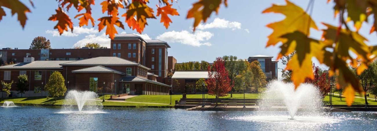 Campus in fall