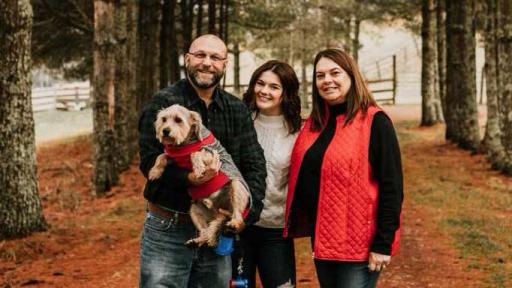 Brent Fleming and family