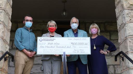 Zane Sturgill, Chancellor Henry, Don Green, Valerie Lawson