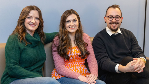 Sara Schill, Makayla Owens, Zachary Harmon