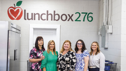 Pictured left to right: Lisa Wyckoff, Mary Beth Masters, Maranda Daniels, Cassie Dotson, Dianna James